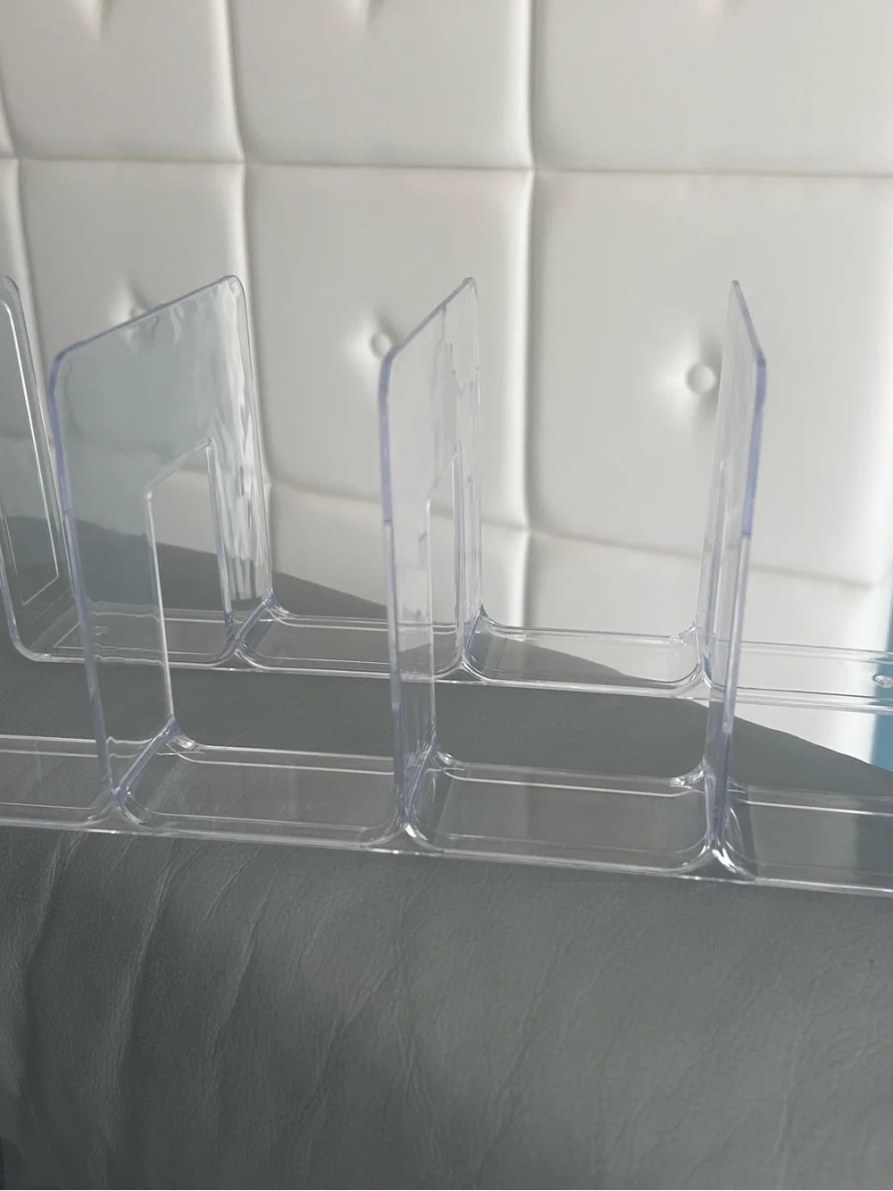 Clear Acrylic hand bag organizers (3)